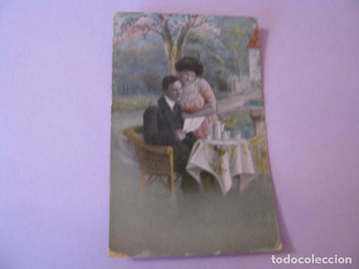 Postales: TARJETA POSTAL. PAREJA IMP. EN ALEMANIA. ESCRITA 1919.