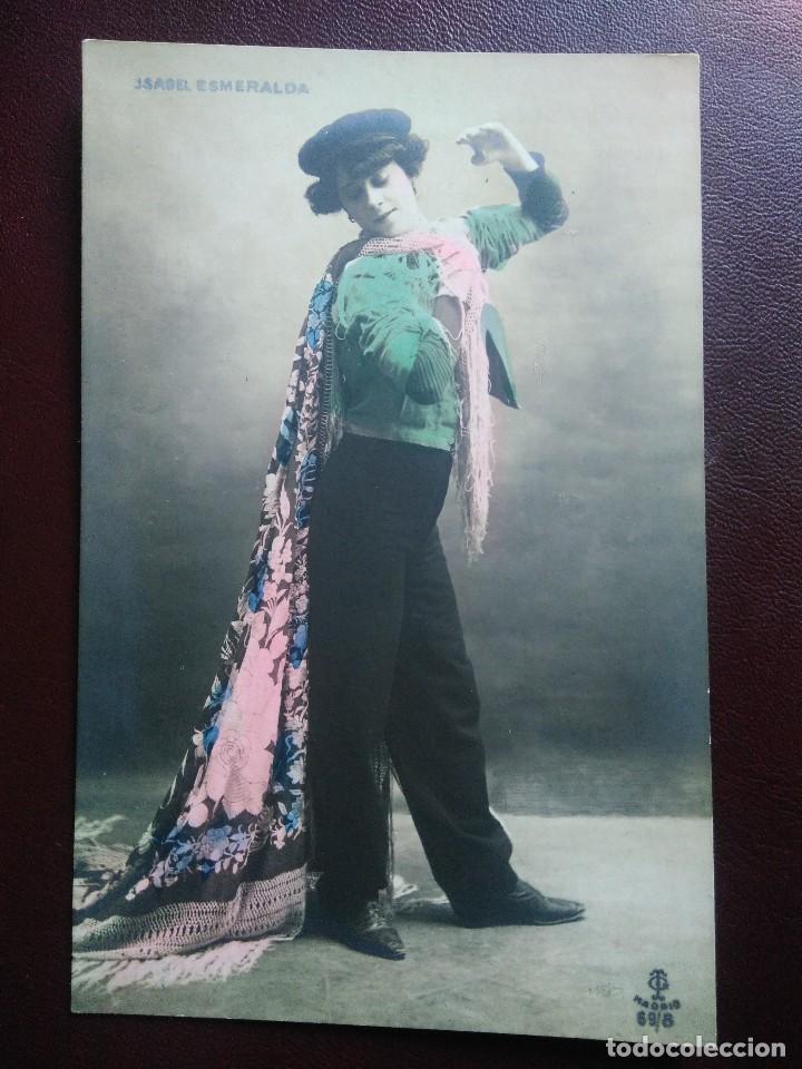 Postales: ISABEL ESMERALDA.   SIN DIVIDIR.   SIN CIRCULAR. - Foto 1