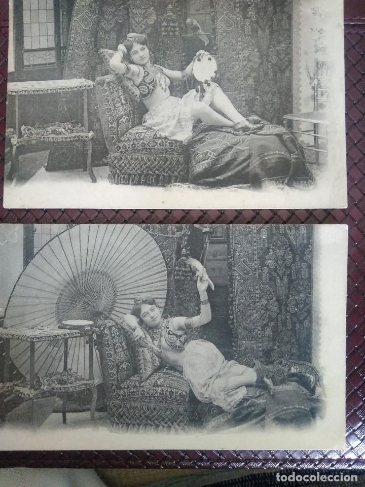 Postales: Pareja de postales er&oacute;ticas.  Sin circular. - Foto 1