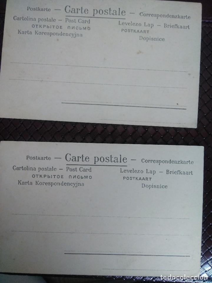 Postales: Pareja de postales er&oacute;ticas.  Sin circular. - Foto 4