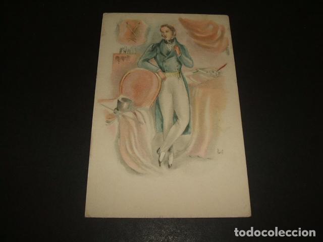Postales: CABALLERO POSTAL ILUSTRADA FLORIT - Foto 1