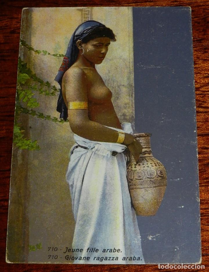 Postkarten: POSTAL EROTICA, JOVEN MUCHACHA ARABE, EDITEURS L & L, SIN CIRCULAR