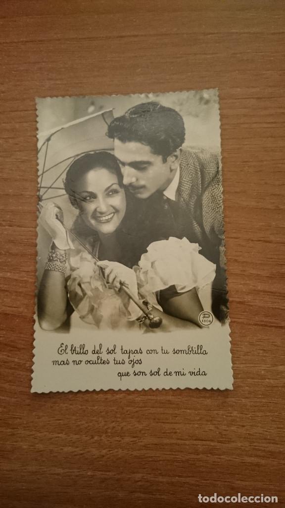Cartes Postales: POSTAL PAREJA, PD 1804 ESCRITA