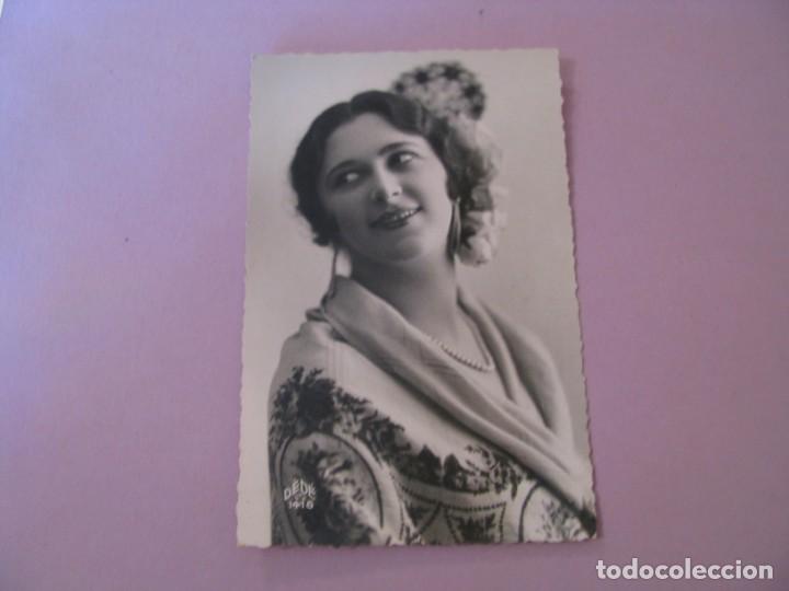 Cartoline: POSTAL DE UNA MUJER. ED. DEDE.