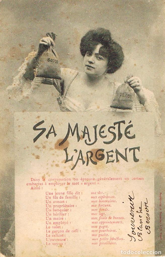Cartoline: Su majestad el dinero, de rayado continuo