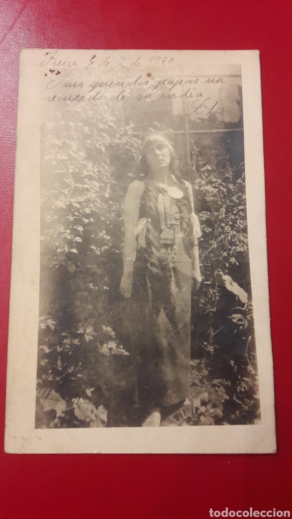 Postales: Postal 1920 India Americana