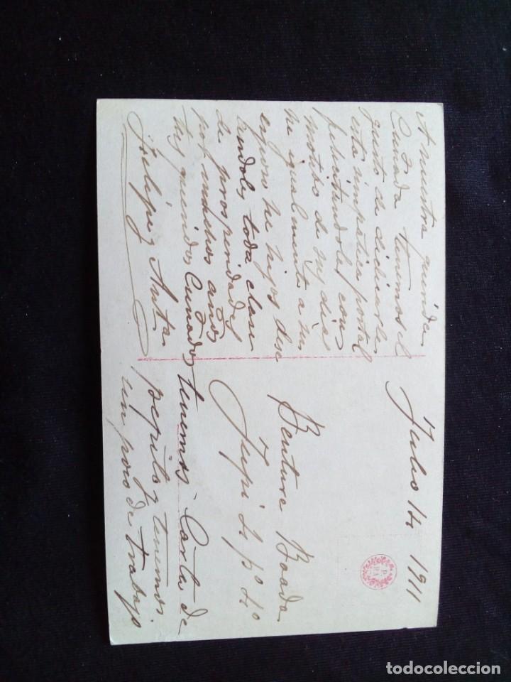Postales: Antigua postal rom&aacute;ntica escrita - Foto 2
