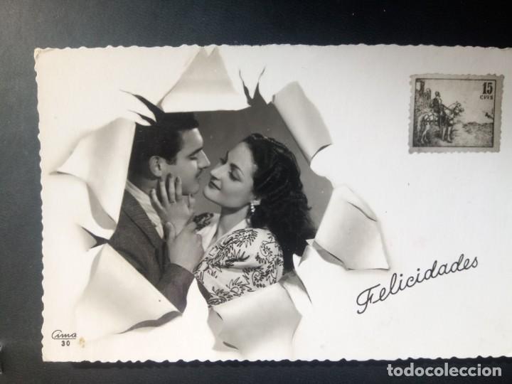Cartes Postales: POSTAL A&Ntilde;OS 40, CIRCULADA