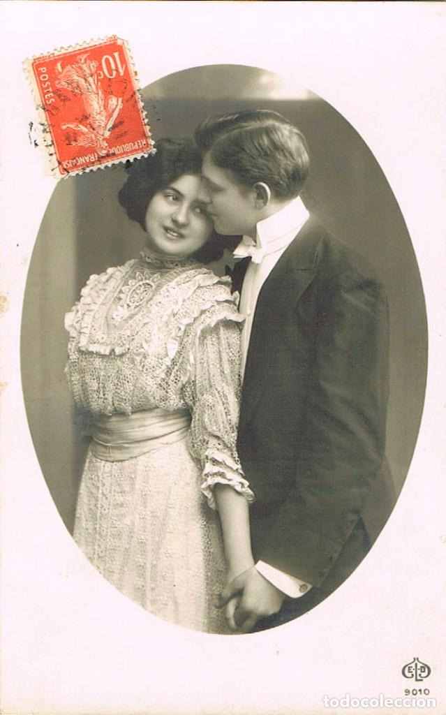 Postales: Postal romantica, PAREJA DE ENAMORADOS