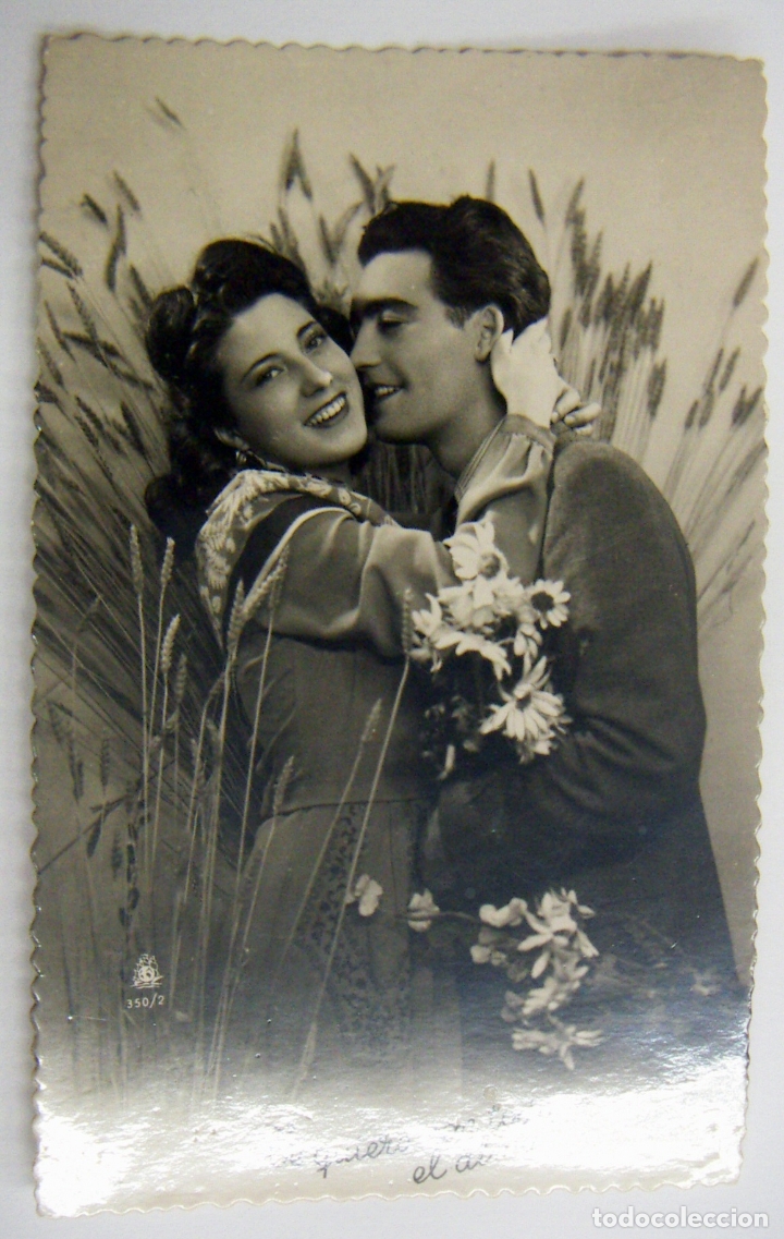 Postales: POSTAL ROM&Aacute;NTICA 1948