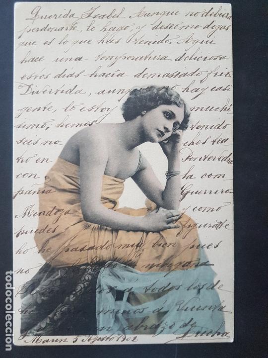 Postales: MUJER ELEGANTE - Foto 1