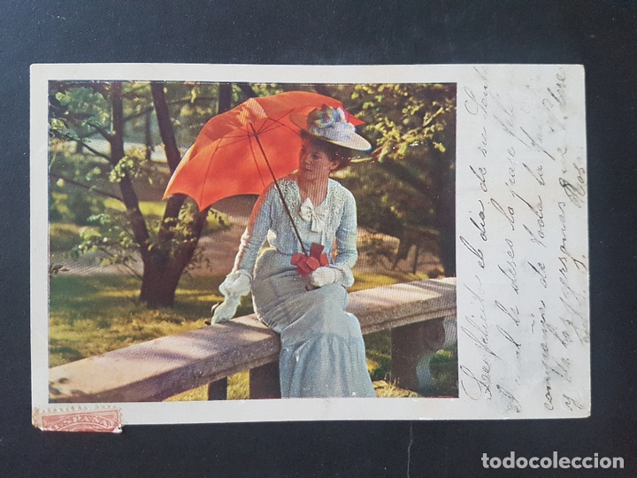 Postales: MUJER ELEGANTE - Foto 1