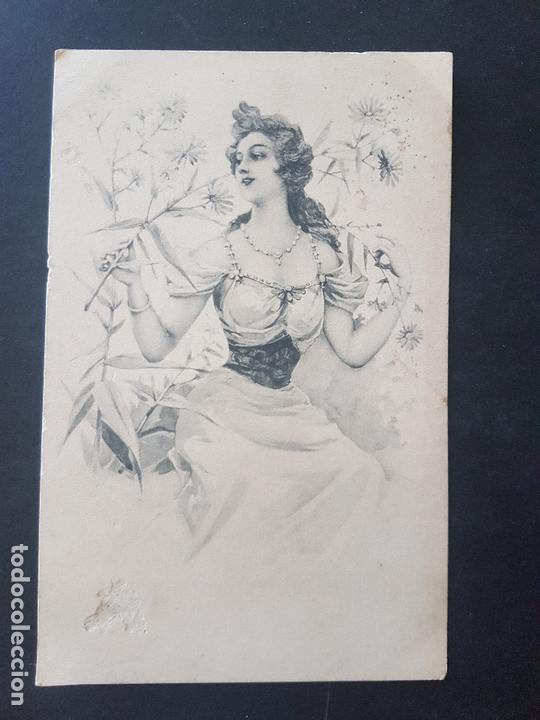 Postales: MUJER ELEGANTE POSTAL - Foto 1