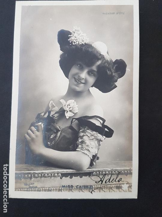 Postales: MUJER ELEGANTE POSTAL ANTIGUA - Foto 1