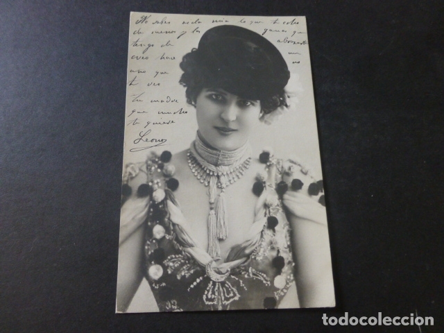 Postales: DAMA BELLE EPOQUE POSTAL - Foto 1