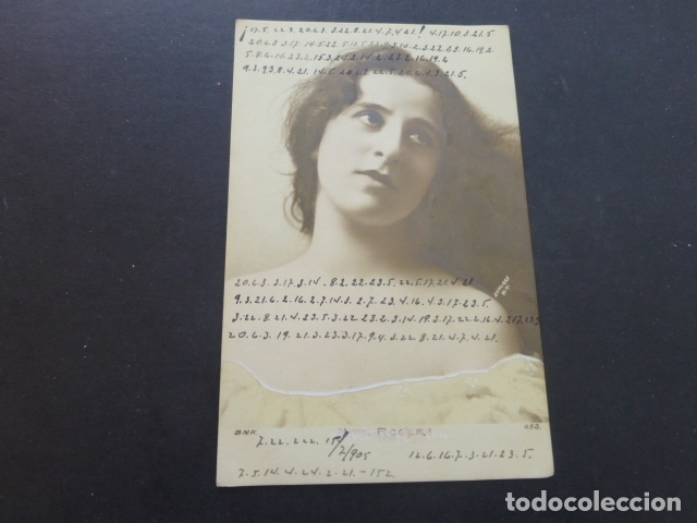 Postales: ARTISTA ACTRIZ ROGERS POSTAL - Foto 1