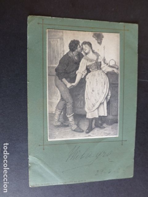 Postales: PAREJA DE CAMPESINOS POSTAL - Foto 1