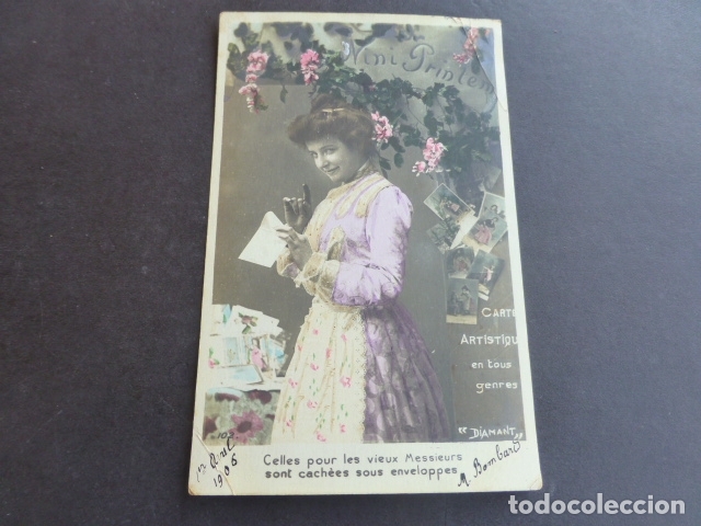 Postales: MUJER ELEGANTE POSTAL - Foto 1