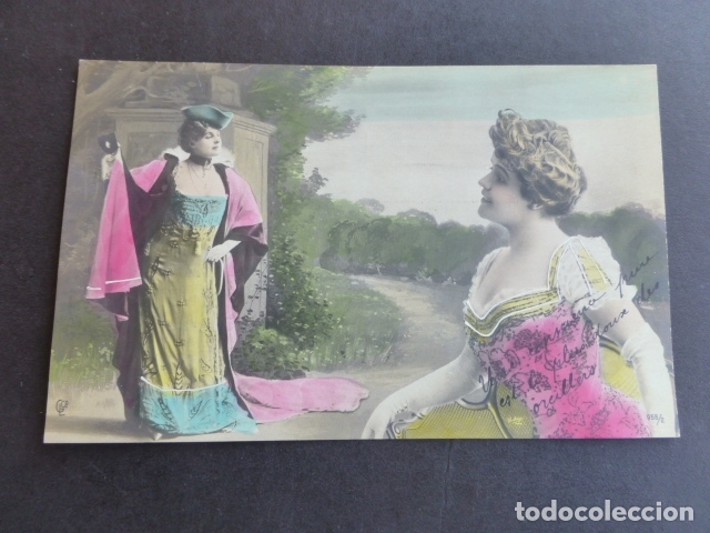 Postales: MUJERES ELEGANTES POSTAL - Foto 1