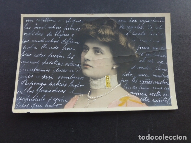 Postales: MUJER ELEGANTE POSTAL - Foto 1
