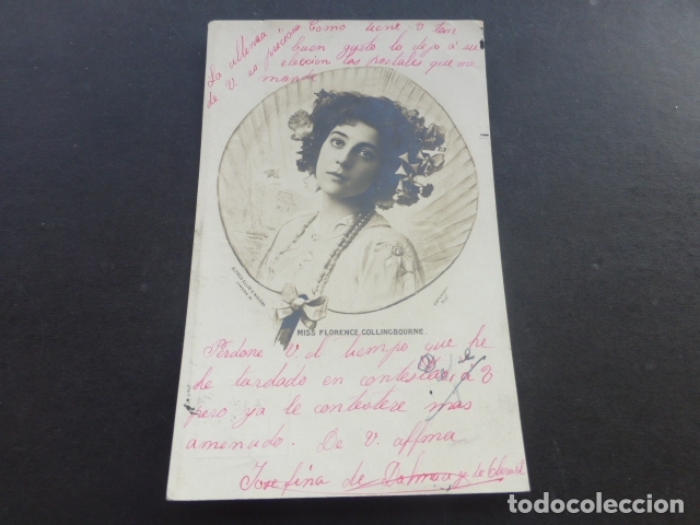 Postales: FLORENCE COLLINGBOURNE ACTRIZ ARTISTA POSTAL - Foto 1
