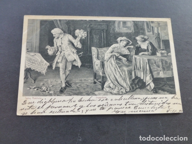 Postais: MUJERES CON CABALLERO POSTAL