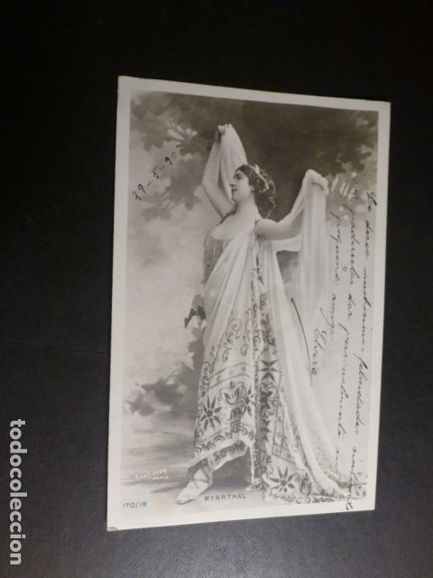 Postales: MYRRTHAL ARTISTA ACTRIZ POSTAL - Foto 1