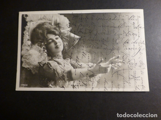 Postales: ANNA HELD ARTISTA ACTRIZ POSTAL - Foto 1