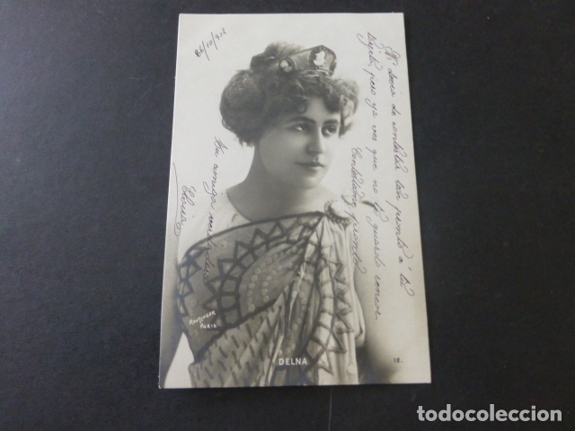 Postales: DELNA ARTISTA ACTRIZ POSTAL - Foto 1