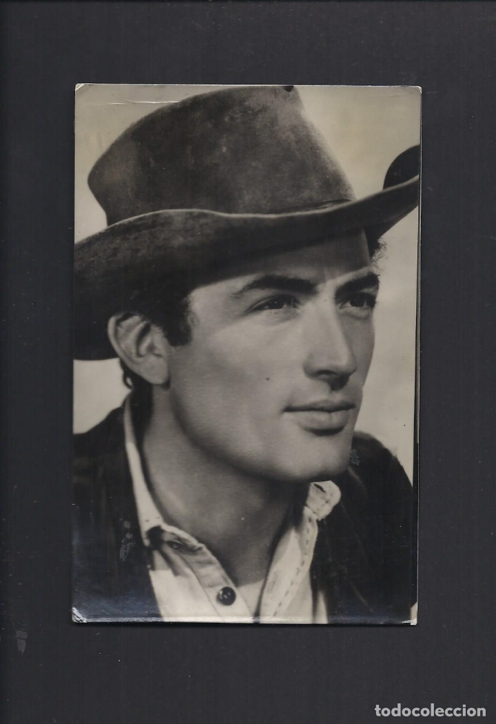 Postales: Postal actor de cine. Gregory Peck - Foto 1