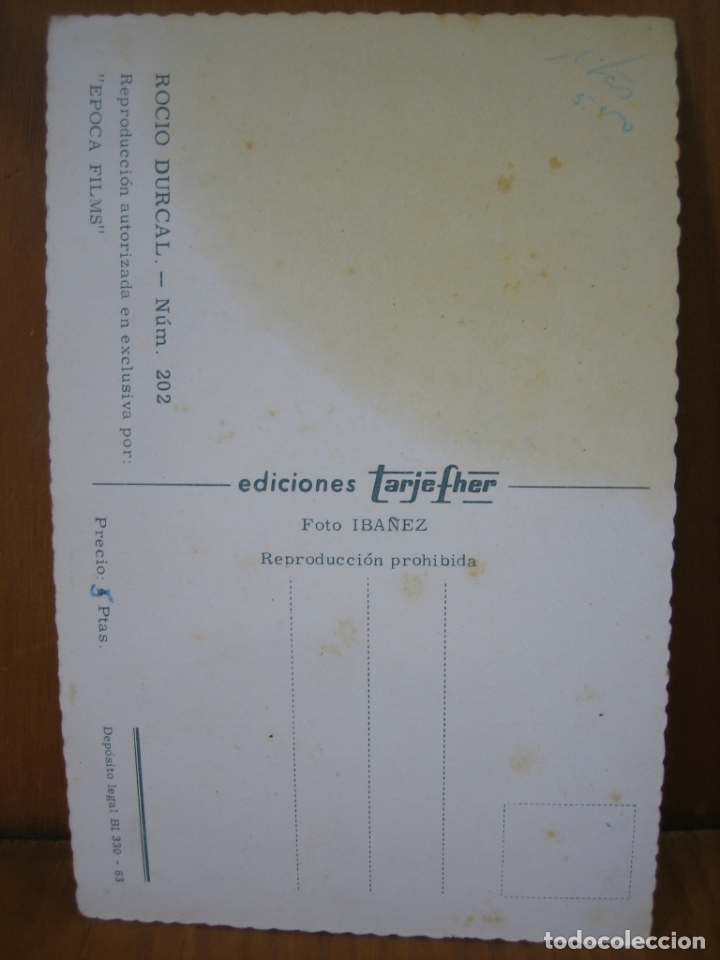 Postales: Cartelito o postal de Rocio D&uacute;rcal - Foto 2