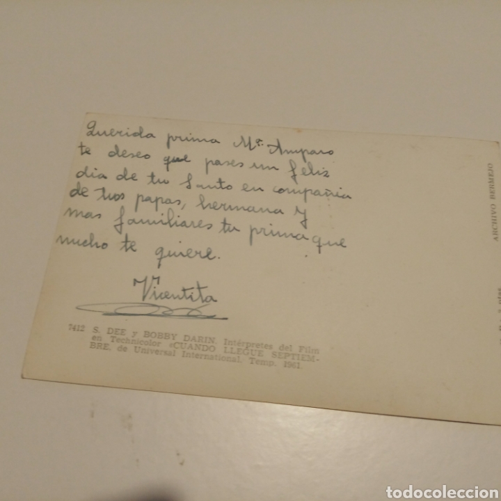 Postales: S.Dee y Bobby Darin - Foto 2