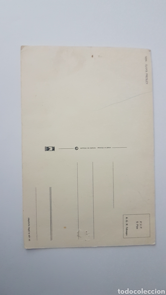 Postales: Postal Elvis Presley - Foto 2