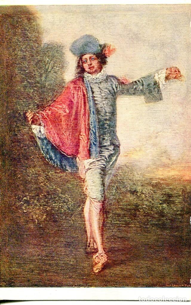 Cartoline: EL DIFERENTE- A. WATTEAU-MUSEO DEL LOUVRE-