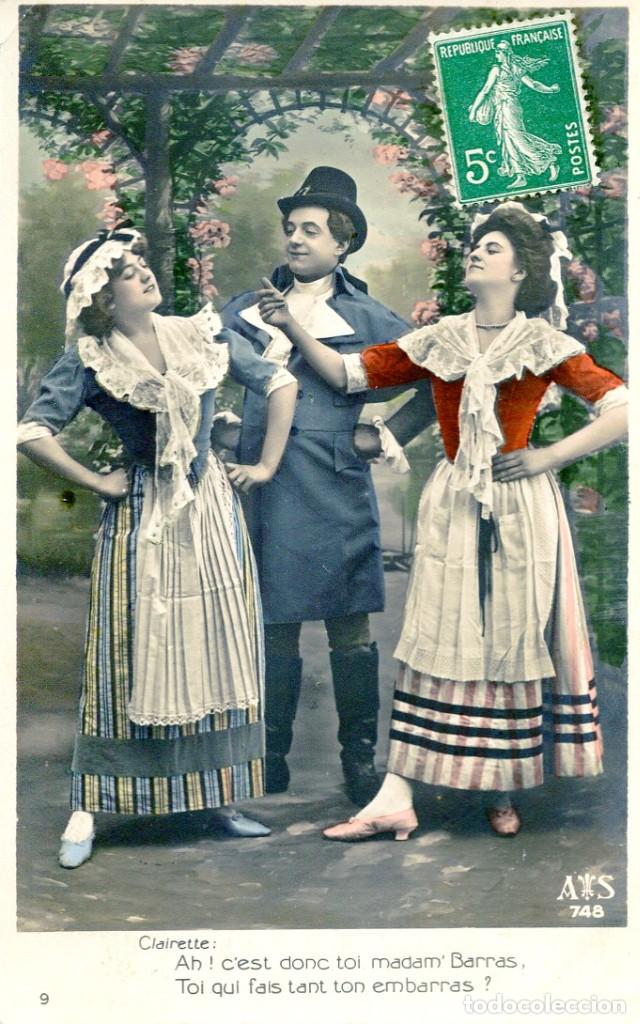 Cartoline: TRIO TEATRAL-CLAIRETTE