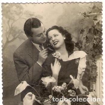 Postales: -52645 POSTAL ROMANTICA ENAMORADOS, CON MENSAJE, EDICIONES PD N&ordm; 1708, ESCRITA A&Ntilde;O 1947