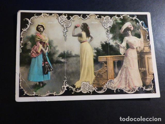 Postales: CAVALIERI TOLEDO Y E. DE VERE ACTRICES POSTAL - Foto 1