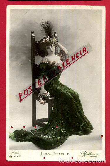 Postales: POSTAL FOTOGRAFIA ACTRIZ O CUPLETISTA LUCY JOUSSET ANTIGUA ORIGINAL P650