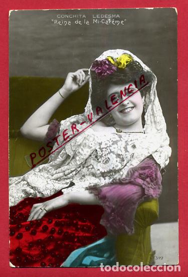 Postales: POSTAL FOTOGRAFIA ACTRIZ O CUPLETISTA CONCHITA LEDESMA ANTIGUA ORIGINAL P678