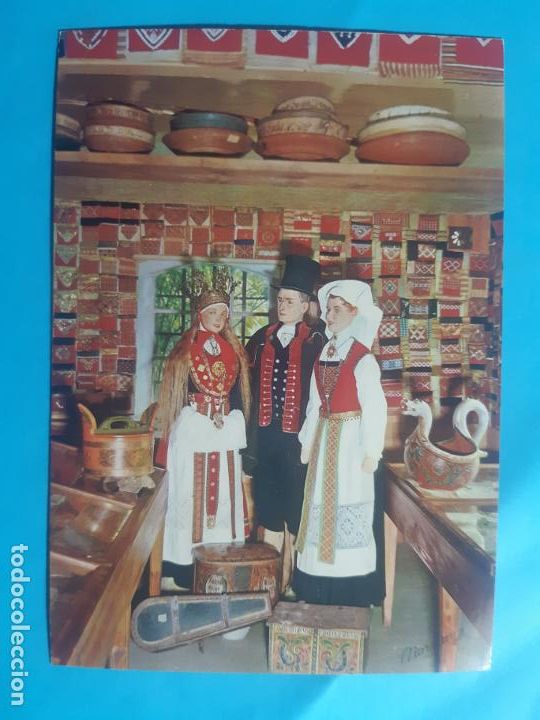 Postales: VESTIDO TIPICO. NORUEGA, SIN USO - Foto 1