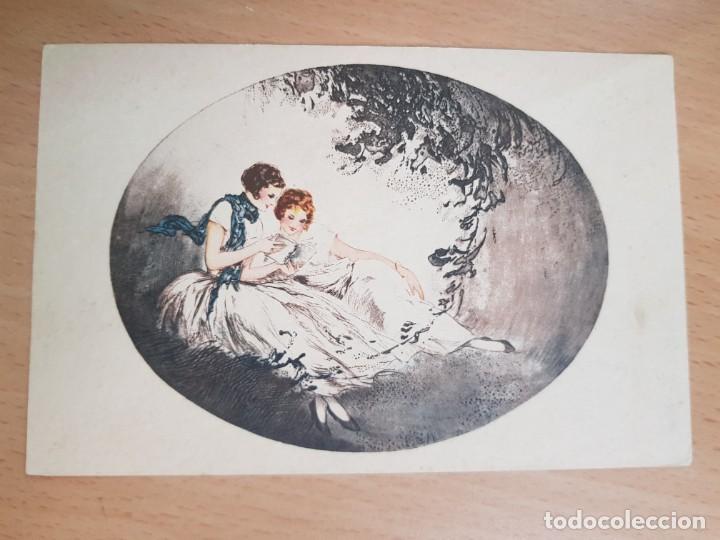 Postales: ANTIGUA POSTAL ROMANTICA FRANCESA 1930 - Foto 1