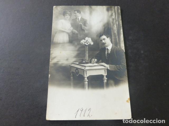 Postales: ENAMORADO ESCRIBIENDO CARTA POSTAL