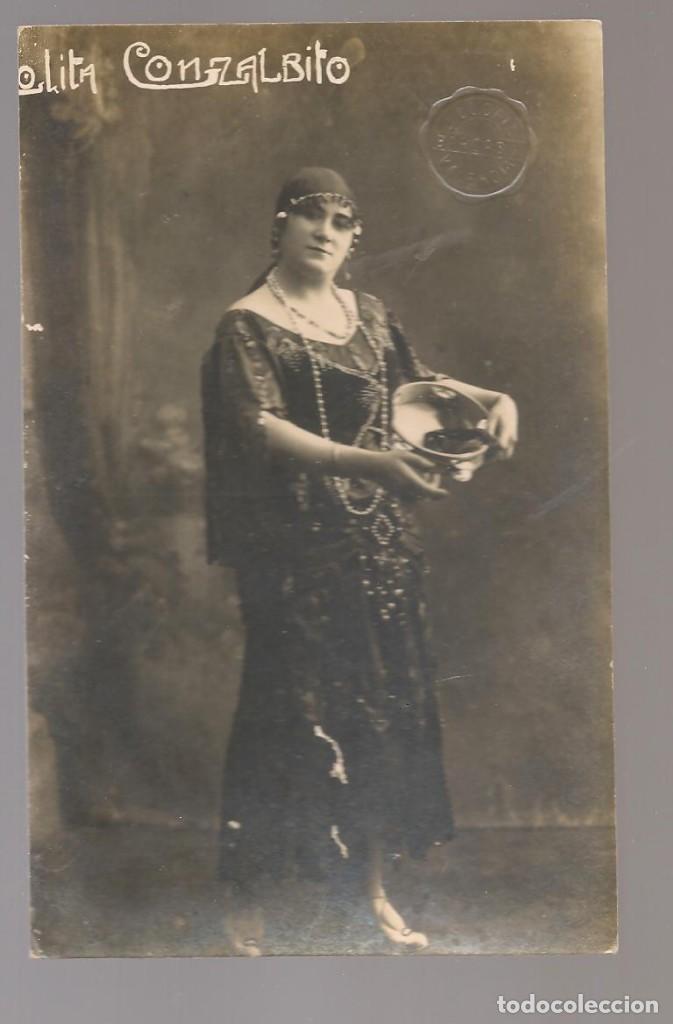 Postales: postal antigua LOLITA GONZALBITO , fotografo J,LLOPIS, oferta