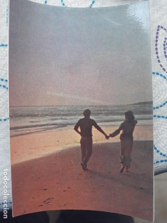 Postales: ANTIGUA POSTAL A&Ntilde;OS 70 PAREJA PUESTA DE SOL 7997-A EDITORIAL C&Z A ESTRENAR*