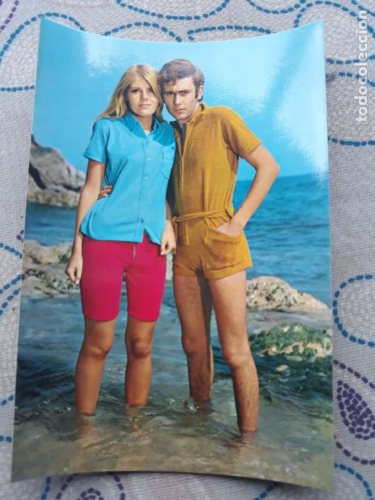Postales: ANTIGUA POSTAL A&Ntilde;O 1968 PAREJA 568-4 EDITORIAL VIKINGO A ESTRENAR*