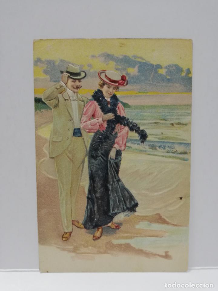 Postais: TARJETA POSTAL. GALANTES Y MUJERES.