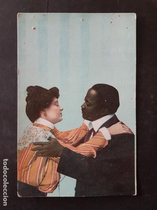 Postais: HOMBRE DE COLOR Y MUJER POSTAL