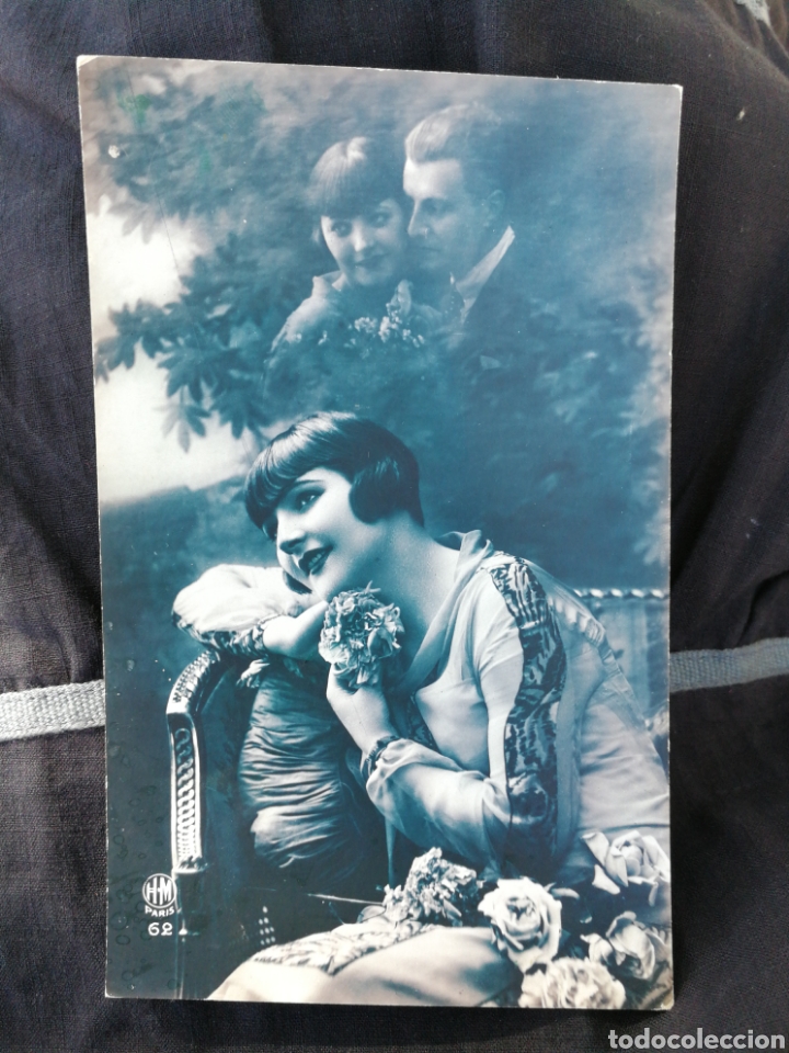 TARJETA POSTAL MODERNISTA.