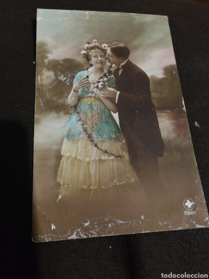 Postales: TARJETA POSTAL MODERNISTA, COLOREADA. - Foto 1