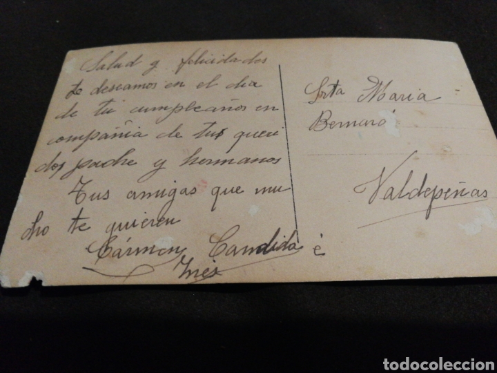 Postales: TARJETA POSTAL A&Ntilde;OS 30. - Foto 2